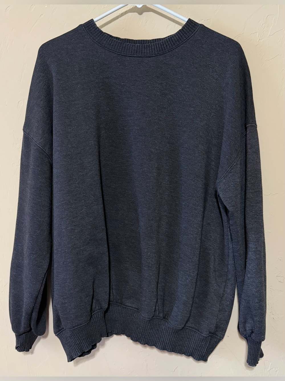Zenana Outfitters Women's Crewneck Sweatshirt - Charcoal Black